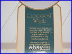 Melody in Motion CLOCKPOST WILLIE Hobo Waco with Clock in Original Box WORKS