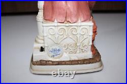 Melody in Motion Clockpost Willie Music Box Figurine Tested & Working