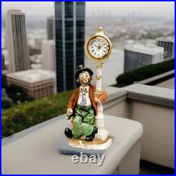 Melody in Motion Porcelain Clock Post