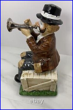 Melody in Motion Willie The Trumpeter Custom Signed, Dated Works Hobo Glossy
