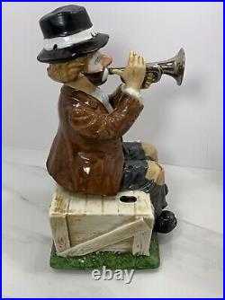 Melody in Motion Willie The Trumpeter Custom Signed, Dated Works Hobo Glossy