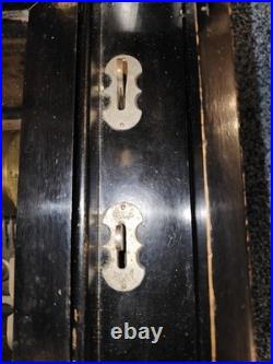 Mermod Freres Antique Cylinder Music Box 1800s 10 Airs With Nice Wood Inlay