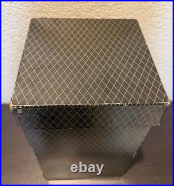 Mid-Century German Singing Bird Automaton Brass Cage Two Birds Working BOX