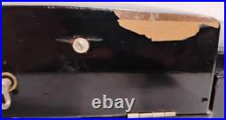 Mid Century Spinning Japanese Geisha Mirrored Tiered Lacquer Jewelry Music Box