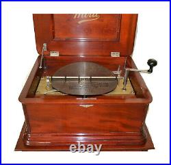 Mira Double-comb Music Box & Phonograph We Ship Worldwide