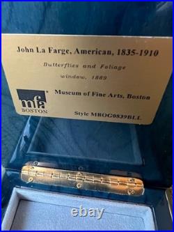 MoFA-Boston / Ercolano, Italy John LaFarge Butterflies and Foliage Music Box