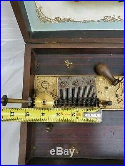 Monopol POLYPHON DISC MUSIC BOX WORKING! Inspect comb