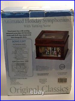 Mr Christmas 2004 Animated Holiday Symphonium With Turning Scene