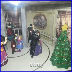 Mr. Christmas Animated Holiday Wooden Symphonium Music Box Ballroom dancing