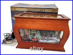 Mr Christmas Animated LED Symphony of Bells Musical Trolley City Scene 70 SONGS