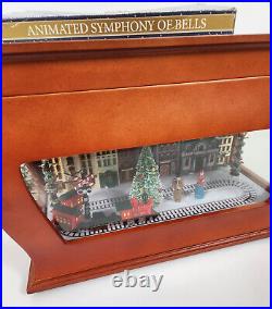 Mr Christmas Animated LED Symphony of Bells Musical Trolley City Scene 70 SONGS