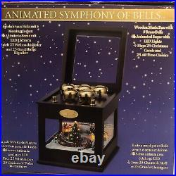 Mr Christmas Animated Symphony of Bells 50 Songs Wood Brass Music Box