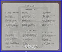 Mr Christmas Animated Symphony of Bells Lidded Wooden Music Box 70 Songs Rare