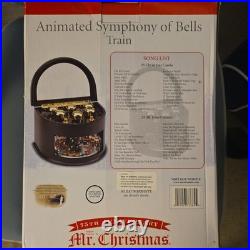 Mr. Christmas Animated Symphony of Bells Train Music Box 75th Anniversary 50 So