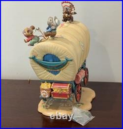 Mr Christmas Animated Western Wagon Mouse Music Box Lights Tested Working