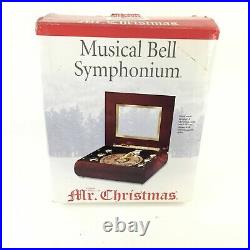 Mr. Christmas Bell Symphonium Music Box Player w 24 Discs Christmas & Classics