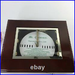 Mr. Christmas Bell Symphonium Music Box Player w 24 Discs Christmas & Classics
