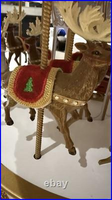 Mr. Christmas Carousel Animated LED Plays 20 Song Lights Music Holiday Mr. Christmas Carousel Animated LED Plays 20 Song Lights Music Holiday