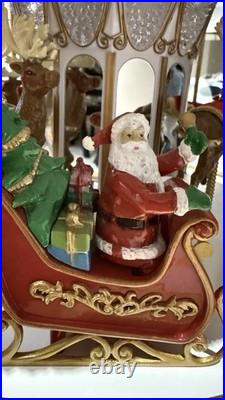 Mr. Christmas Carousel Animated LED Plays 20 Song Lights Music Holiday Mr. Christmas Carousel Animated LED Plays 20 Song Lights Music Holiday