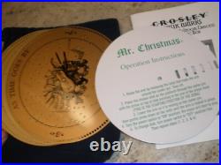 Mr Christmas Crosley 19th Century Ballroom Dancer Music Box Complete Repro Works