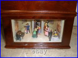 Mr Christmas Crosley 19th Century Ballroom Dancer Music Box Complete Repro Works
