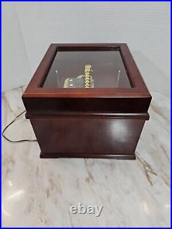 Mr. Christmas Crosley 19th Century Ballroom Dancers Music Box 18 Discs Works