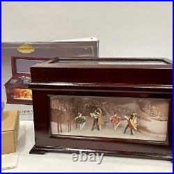 Mr. Christmas Gold Label 10 Disc Animated Music Box Ballerinas Pirouette Turning