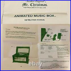 Mr Christmas Gold Label Animated Music Box with Turning Scene Ballroom 10 Discs