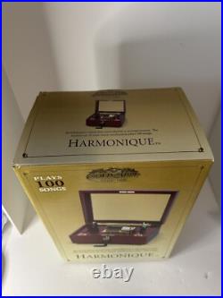 Mr. Christmas Gold Label Collection Harmonique 100 Song Vintage Music Box NEW