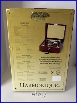 Mr. Christmas Gold Label Collection Harmonique 100 Song Vintage Music Box NEW