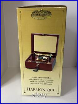 Mr. Christmas Gold Label Collection Harmonique 100 Song Vintage Music Box NEW