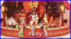 Mr. Christmas Gold Label Worlds Fair Big Top Circus Tent Lights Animated Musical