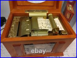 Mr. Christmas, Grand Music In Motion, Punched Tape Player, 15 Carols Wood