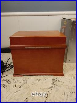 Mr. Christmas, Grand Music In Motion, Punched Tape Player, 15 Carols Wood