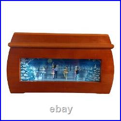 Mr Christmas Harmonique Animated Music Box & Ballerinas Lighted #23981