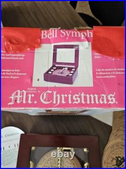 Mr. Christmas Holiday Symphonium with 11 Interchangeable Disks Works Pristine