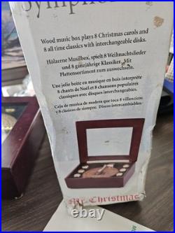 Mr. Christmas Holiday Symphonium with 11 Interchangeable Disks Works Pristine