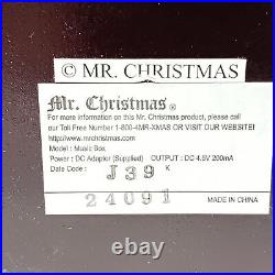 Mr. Christmas Ice Rink Music Box UNTESTED