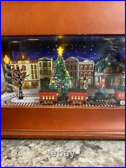 Mr Christmas Music Box Animated Symphony of Bells 70 Songs-Village Train Works