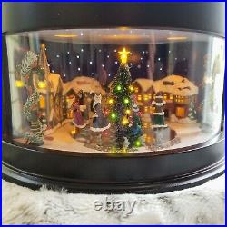 Mr. Christmas Music Box Animated Symphony of Bells Gold Label Christmas Village