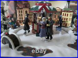 Mr. Christmas Music Box & Rotating Skater Scene 25 Carols 25 Additional Songs