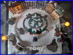 Mr. Christmas Music Box & Rotating Skater Scene 25 Carols 25 Additional Songs