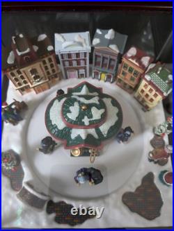 Mr. Christmas Music Box & Rotating Skater Scene 25 Carols 25 Additional Songs