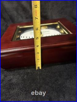 Mr Christmas Musical Bell Symphonium Classics Wood Music Box With16 Discs & Pouch