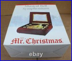 Mr Christmas Musical Bell Symphonium Music Box With 16 Discs And AC Adapter