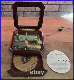 Mr. Christmas Musical Symphonium Music Box Disc Player With 16 Discs