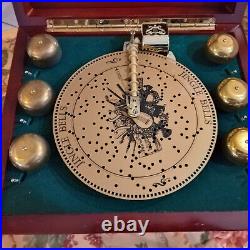 Mr. Christmas Nutcracker Music box with16 record discs 8.5 x 12 1/4 x 10 DP125