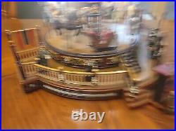 Mr. Christmas Premium Gold Label Merry Go Round Red Top Carousel TESTED/WORKS