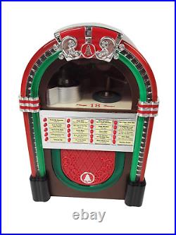 Mr. Christmas Rock-O-Rama Jukebox Wireless Musical Light Show NEW NO BOX SCUFFS