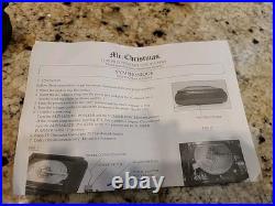 Mr. Christmas Symphonique Music Box 50 Songs Wood & Brass with Original Box Tested